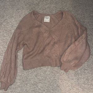 Abercrombie & Fitch Tan Sweater